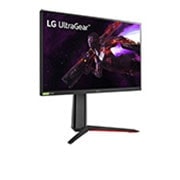 LG 27 col. „UltraGear™ Nano IPS“ 1 ms žaidimų monitorius, suderinamas su NVIDIA® G-SYNC®, perspektyvinis vaizdas, 27GP850-B, thumbnail 5