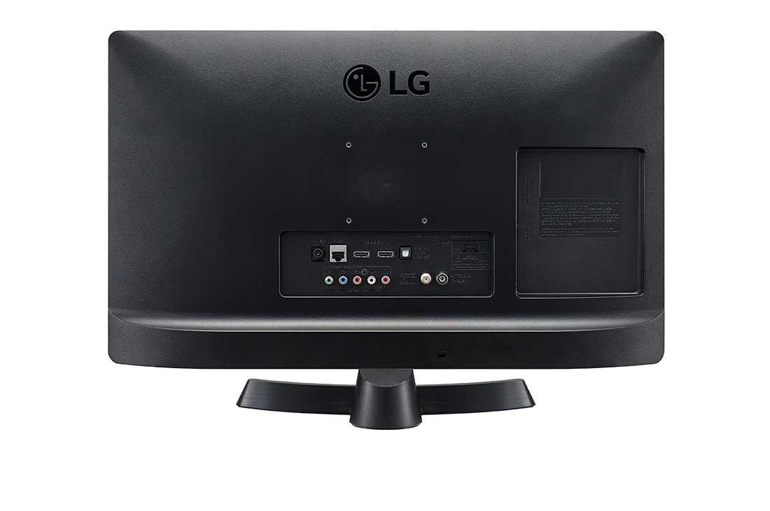LG 23,6'' HD saderīgs LED viedais monitors, skats no aizmugures, 24TN510S-PZ, thumbnail 6