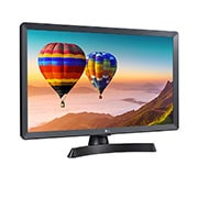 LG 23,6'' HD saderīgs LED viedais monitors, sānu skats +15 grādu leņķī, 24TN510S-PZ, thumbnail 3