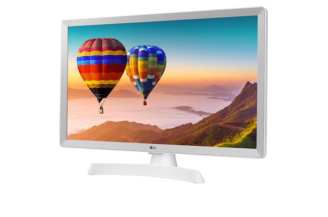 LG 23,6 col. „Smart HD Ready LED TV“ monitorius, vaizdas +15 laipsnių iš šono, 24TN510S-WZ, thumbnail 2