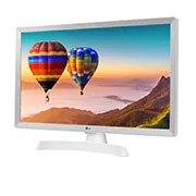 LG 23,6 col. „Smart HD Ready LED TV“ monitorius, vaizdas +15 laipsnių iš šono, 24TN510S-WZ, thumbnail 2