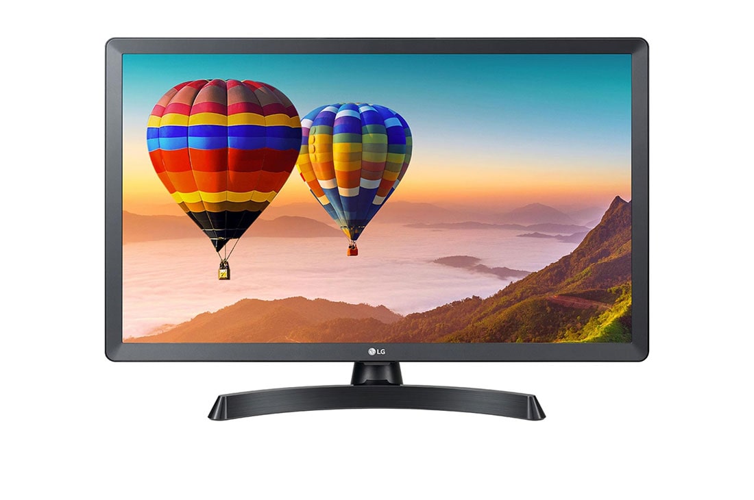 LG 27,5 col. „Smart HD Ready LED TV“ monitorius, vaizdas iš priekio, 28TN515S-PZ