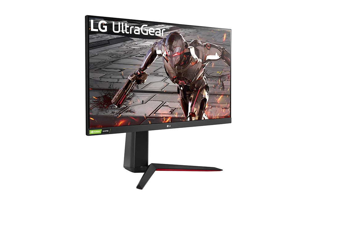LG 32 colių UltraGear™ monitorius žaidimams, perspektyvinis vaizdas, 32GN550-B, thumbnail 4