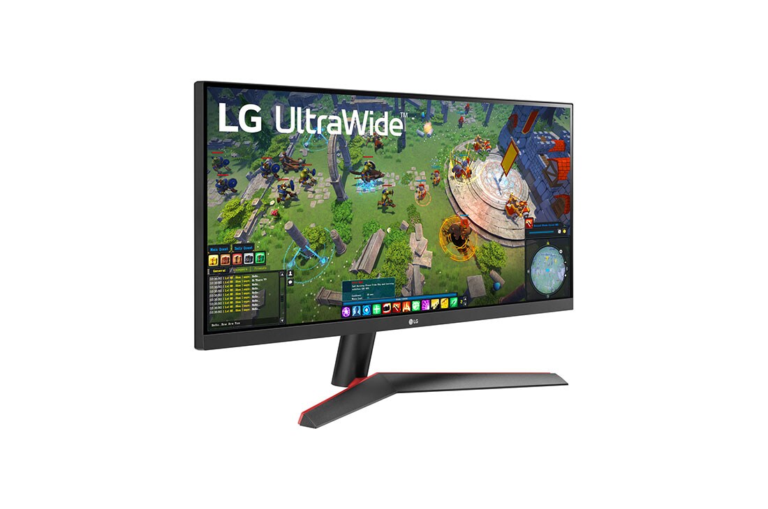 LG 29 colių UltraWide™ monitorius, perspektyvinis vaizdas, 29WP60G-B, thumbnail 4