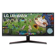 LG 29 colių UltraWide™ monitorius, vaizdas iš priekio, 29WP60G-B, thumbnail 1