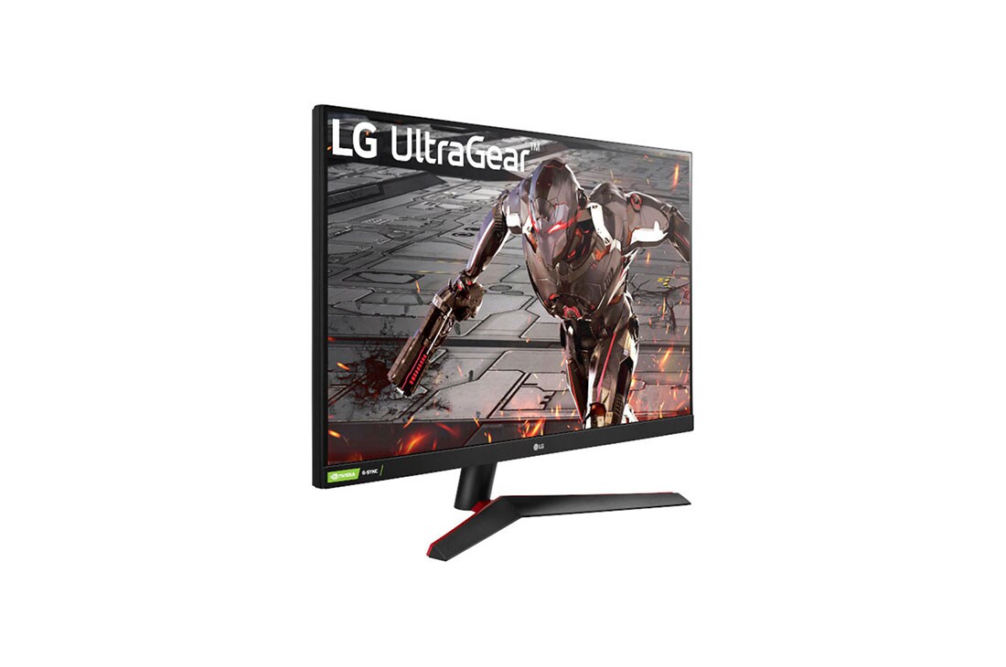 LG 32 colių UltraGear™ monitorius žaidimams, perspektyvinis vaizdas, 32GN500-B, thumbnail 4