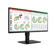 LG 34 colių UltraWide™ monitorius, perspektyvinis vaizdas, 34BN770-B, thumbnail 4