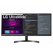 LG 34 colių UltraWide™ monitorius, vaizdas iš priekio, 34WN700-B, thumbnail 1