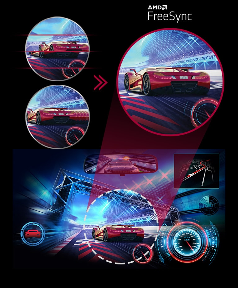 AMD FreeSync™: aiškesnis, sklandesnis vaizdas