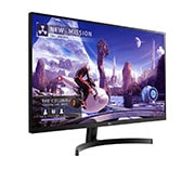 LG 32 colių QHD IPS monitorius, perspektyvinis vaizdas, 32QN600-B, thumbnail 4
