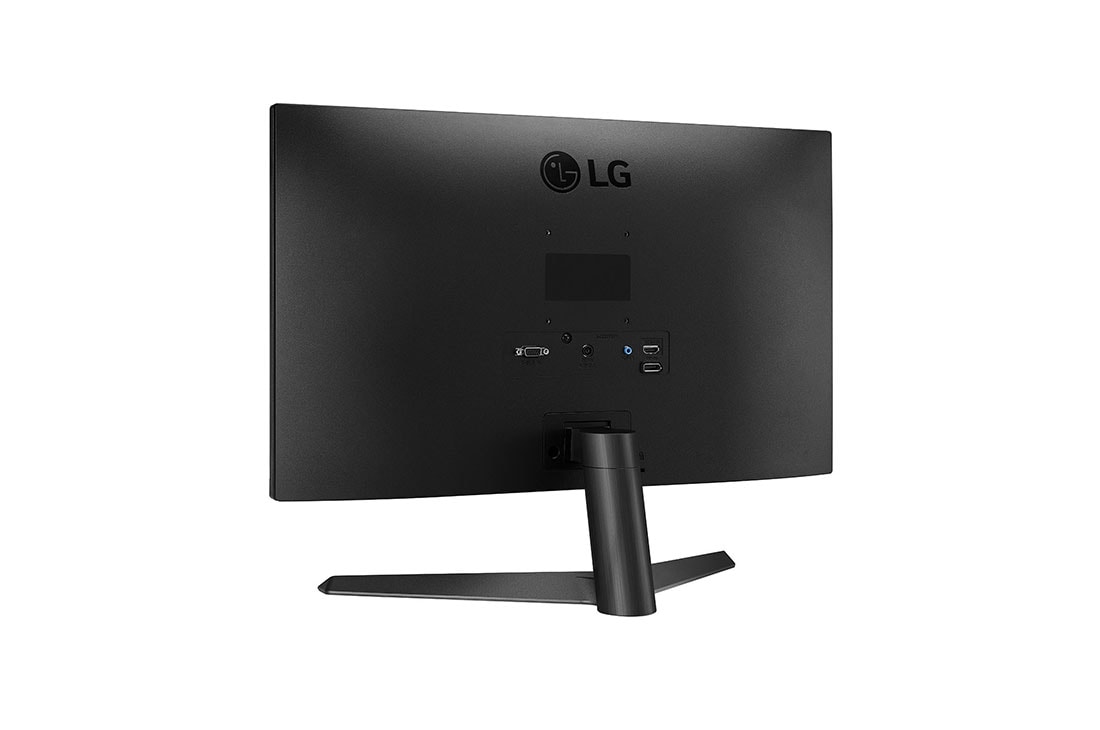 LG 24 colių Full HD IPS monitorius, perspektyvinis vaizdas iš nugarėlės, 24MP60G-B, thumbnail 7