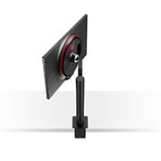 LG 27 colių UltraGear™ monitorius žaidimams, +70 laipsnių pasukto monitoriaus perspektyvinis vaizdas iš galo, 27GN880-B, thumbnail 11