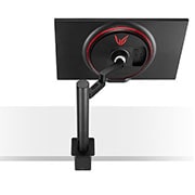 LG 27 colių UltraGear™ monitorius žaidimams, vaizdas iš užpakalinio šono, monitoriaus petys ištrauktas į dešinę, 27GN880-B, thumbnail 15