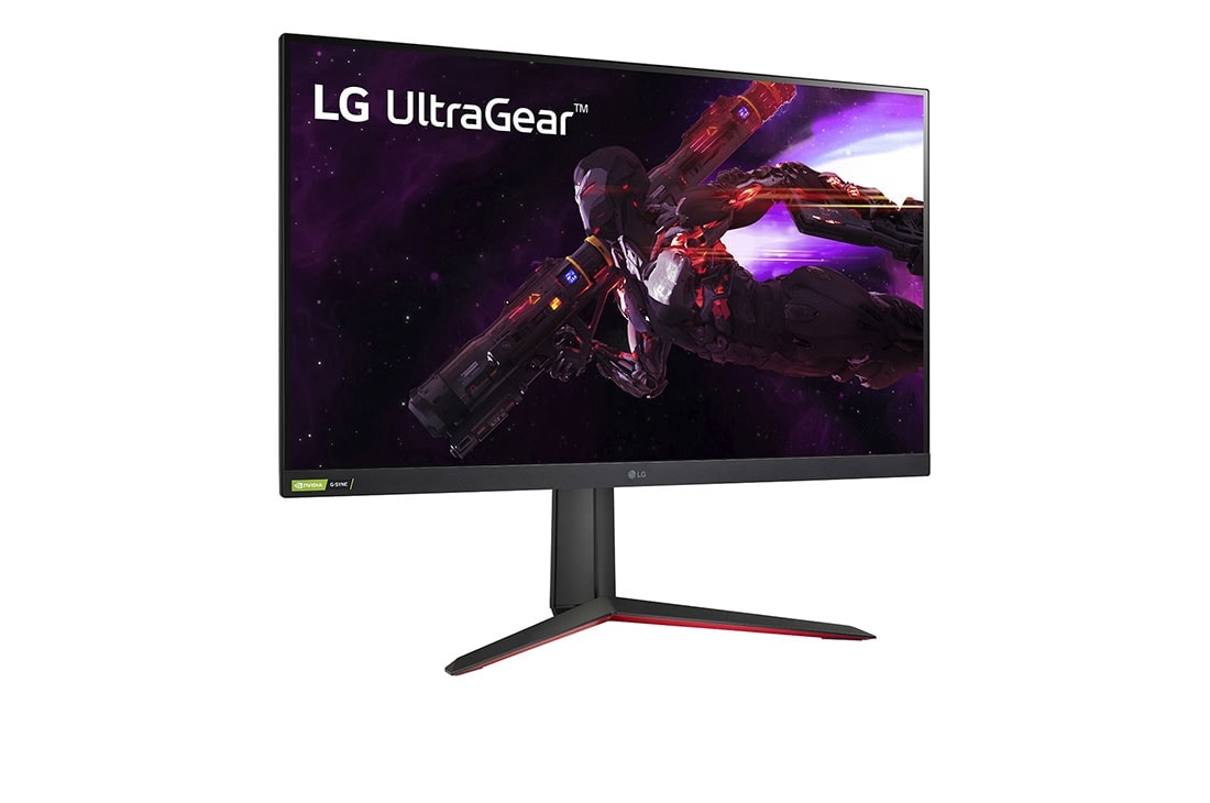 LG 32 colių UltraGear™ monitorius žaidimams, vaizdas +15 laipsnių iš šono, 32GP850-B, thumbnail 3