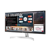 LG 24 colių UltraWide™ monitorius, vaizdas +15 laipsnių iš šono, 29WN600-W, thumbnail 2