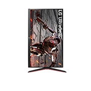 LG 32 colių UltraGear™ monitorius žaidimams, +90 laipsnių pasukto ekrano vaizdas iš priekio, 32GN650-B, thumbnail 9