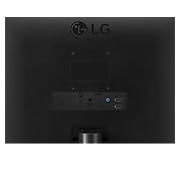 LG 24 colių Full UHD IPS monitorius, prievadų vaizdas stambiu planu, 24MP500-B, thumbnail 8