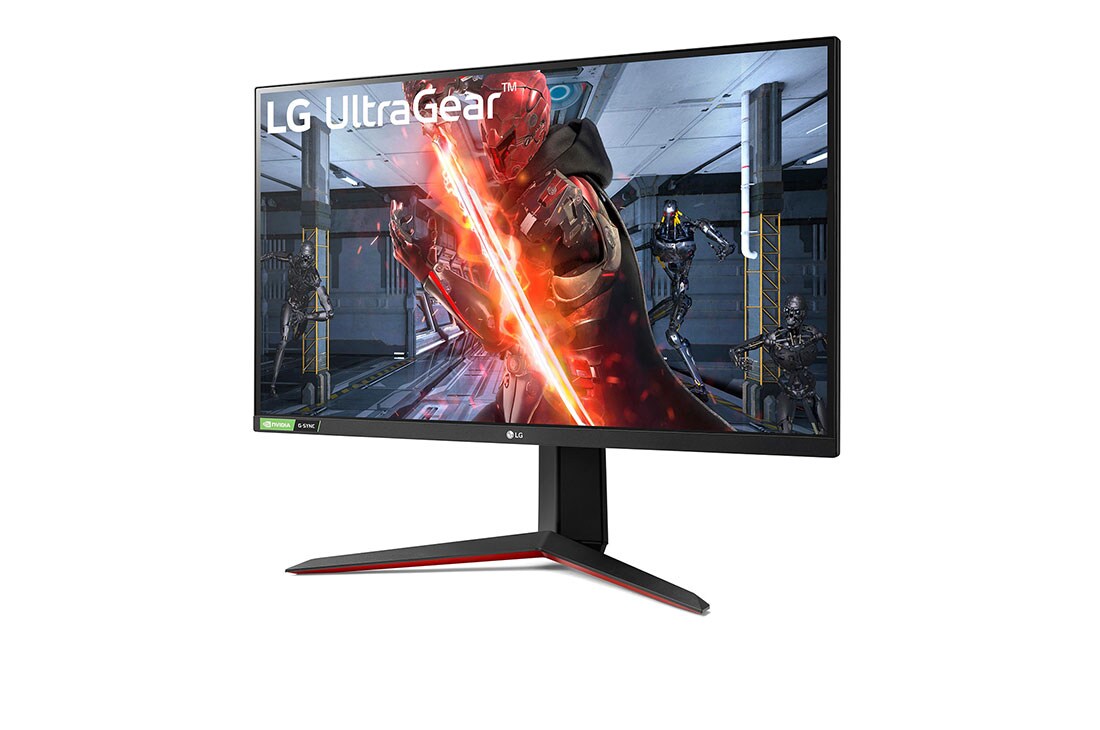 LG 27 colių UltraGear™ monitorius žaidimams, vaizdas +15 laipsnių iš šono, 27GN850-B, thumbnail 2