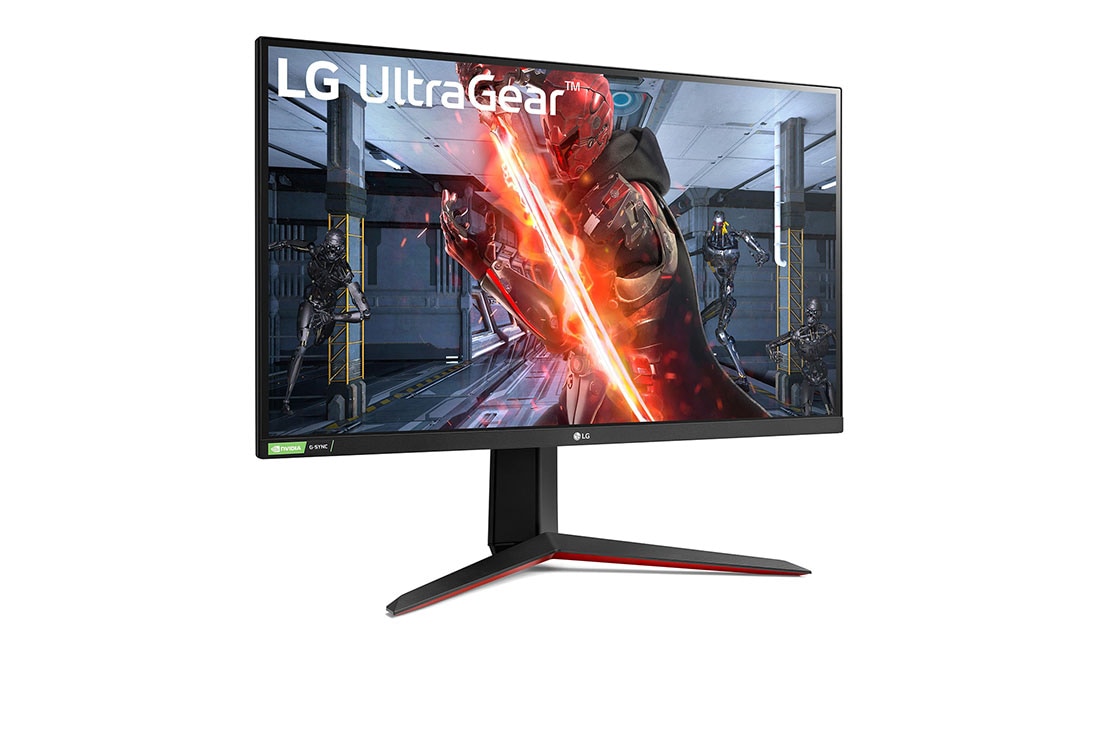 LG 27 colių UltraGear™ monitorius žaidimams, vaizdas +15 laipsnių iš šono, 27GN850-B, thumbnail 3