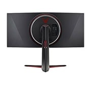 LG 33 colių UltraGear™ monitorius žaidimams, vaizdas iš galo baltų atspalvių šviesoms esant įjungtoms, 34GP950G-B, thumbnail 6