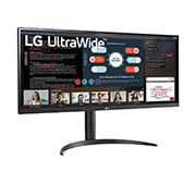 LG  34 colių UltraWide™ monitorius, vaizdas +15 laipsnių iš šono, 34WP550-B, thumbnail 3