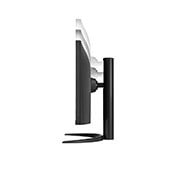 LG  34 colių UltraWide™ monitorius, reguliuojant aukštį žemyn judančio monitoriaus vaizdas iš šono, 34WP550-B, thumbnail 9