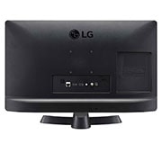 LG 23,6 col. „HD Ready LED TV“ monitorius, vaizdas iš galo, 24TQ510S-PZ, thumbnail 6