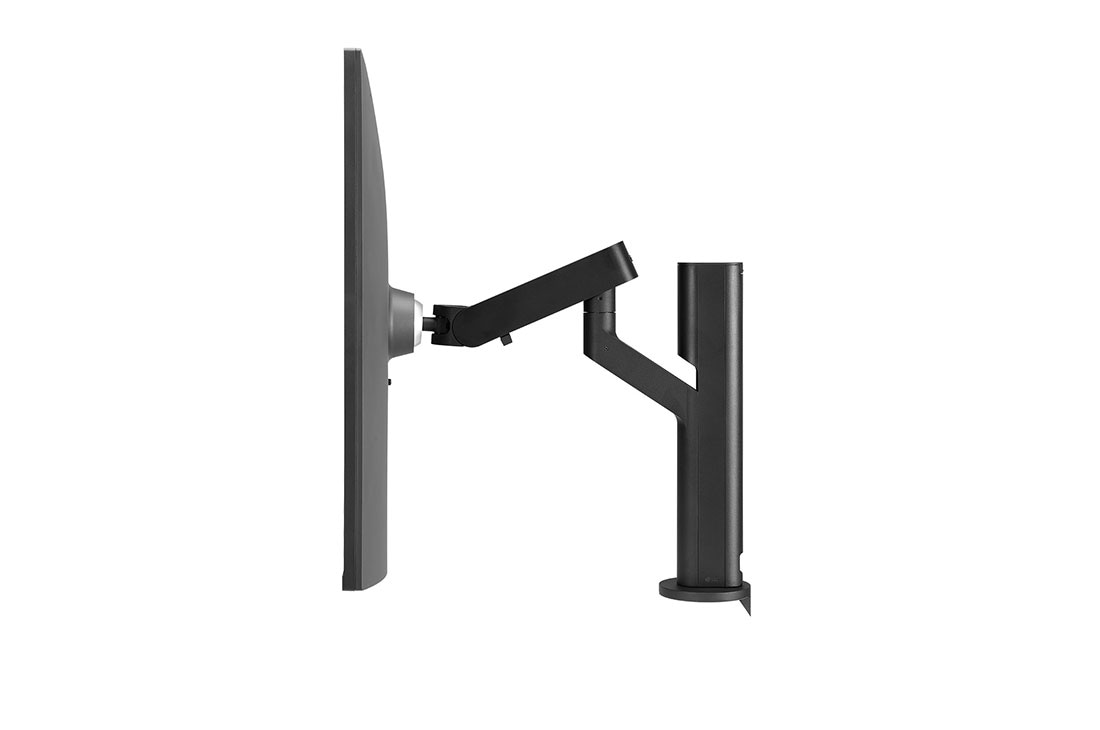 LG 27,6 colių 16:18 DualUp monitorius su „Ergo“ stovu ir „USB Type-C™“ jungtimi, nuleidžiamo monitoriaus vaizdas iš šono, 28MQ780-B, thumbnail 5