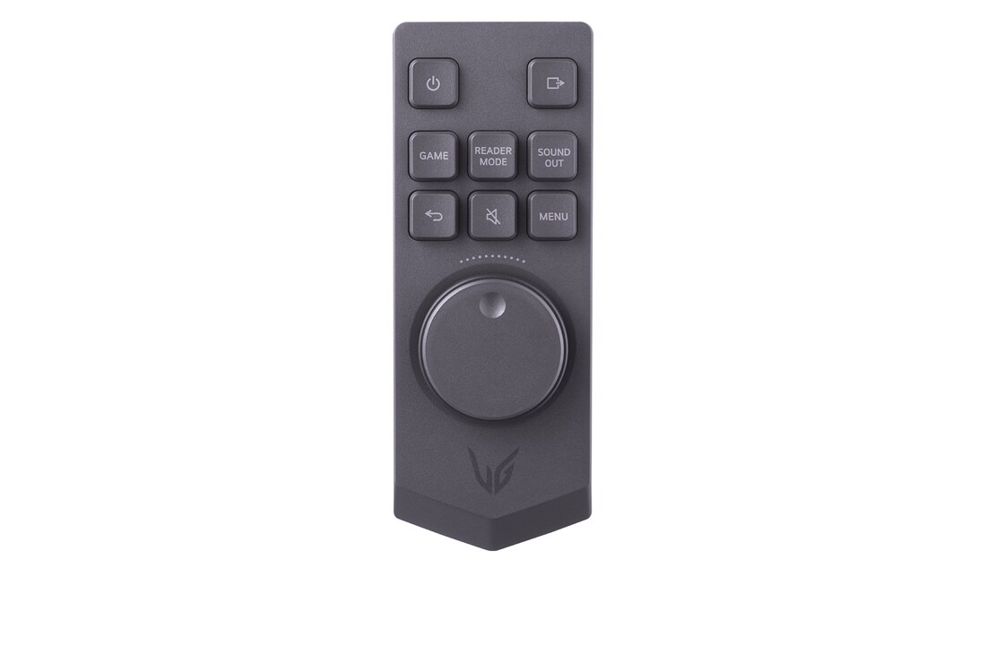 LG 48” UHD 4K OLED žaidimų monitorius „UltraGear™, nuotolinio valdymo pulto vaizdas iš priekio, 48GQ900-B, thumbnail 13