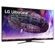 LG 48” UHD 4K OLED žaidimų monitorius „UltraGear™, vaizdas +15 laipsnių iš šono, 48GQ900-B, thumbnail 4