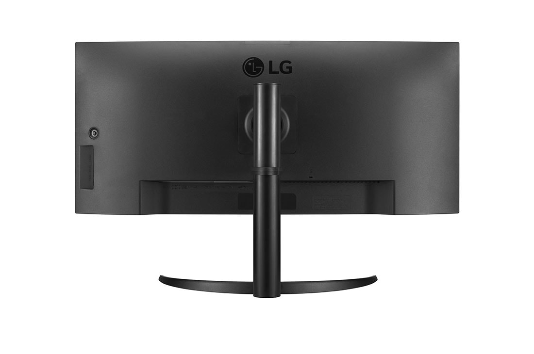 LG 34 col. 21:9 lenktas „UltraWide™“ QHD (3440 × 1440) monitorius, vaizdas iš galo, 34WQ75C-B, thumbnail 6