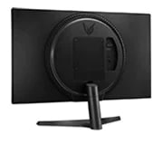 LG 23,8 col. „UltraGear™ Full HD IPS 1ms (GtG)“ žaidimų monitorius, perspektyvinis vaizdas iš nugarėlės, 24GN60R-B, thumbnail 7