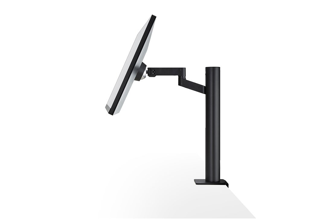 LG 27 colių Ergo IPS monitorius, palenkto aukštyn monitoriaus vaizdas iš šono, 27UN880P-B, thumbnail 9