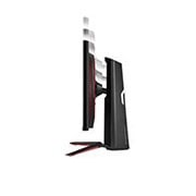 LG 27 col. „UltraGear™ Nano IPS“ 1 ms žaidimų monitorius, suderinamas su NVIDIA® G-SYNC®, reguliuojant aukštį žemyn judančio monitoriaus vaizdas iš šono, 27GP850P-B, thumbnail 8