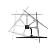 LG 32 colių UltraFine™ monitorius, Vaizdas iš šono, 32UN880P-B, thumbnail 6