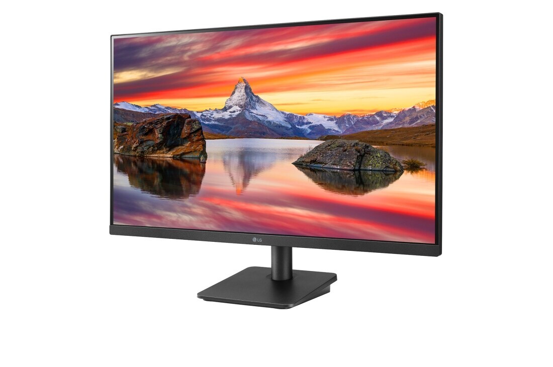 LG 27 colių Full HD IPS monitorius, vaizdas +15 laipsnių iš šono, 27MP400P-B, thumbnail 2