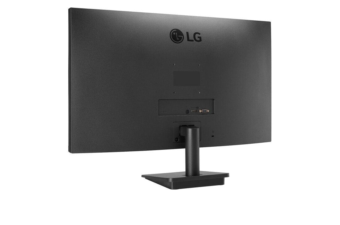 LG 27 colių Full HD IPS monitorius, perspektyvinis vaizdas iš nugarėlės, 27MP400P-B, thumbnail 7