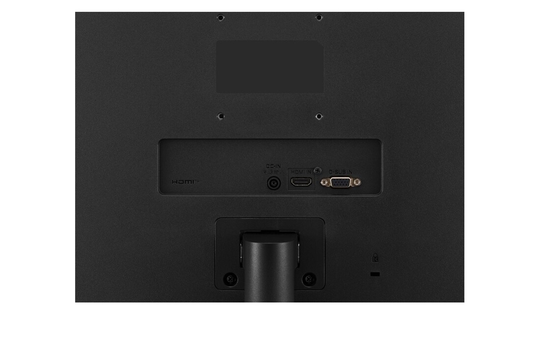 LG 27 colių Full HD IPS monitorius, prievadų vaizdas stambiu planu, 27MP400P-B, thumbnail 8