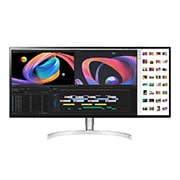 LG 34 colių UltraWide™ monitorius, vaizdas iš priekio, 34WK95UP-W, thumbnail 1