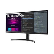 LG 34 colių UltraWide™ monitorius, vaizdas +15 laipsnių iš šono, 34WN750P-B, thumbnail 2