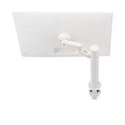 LG 32 colių 4K UHD išmanusis monitorius su „webOS“ ir „Ergo“ stovu, vaizdas iš užpakalinio šono, monitoriaus petys ištrauktas į dešinę, 32SQ780S-W, thumbnail 13