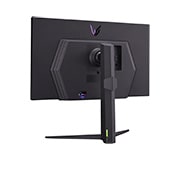 LG 27” LG „UltraGear™“ UHD monitorius žaidimams su 144 Hz atnaujinimo dažniu, perspektyvinis vaizdas iš galo, 27GR93U-B, thumbnail 9