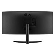 LG 34'' 21:9 lenktas „UltraWide™“ QHD (3440 × 1440) monitorius su „FreeSync™“, vaizdas iš galo, 34WR50QC-B, thumbnail 6