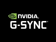 Suderinamumo su NVIDIA® G-SYNC® logotipas.