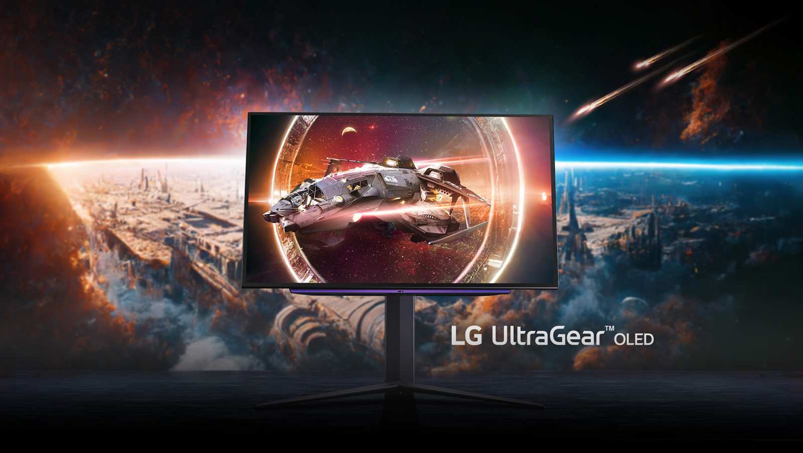 „UltraGear™“ OLED žaidimų monitorius.	