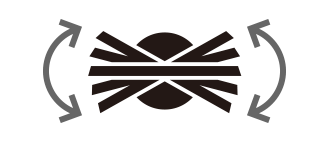 Monitorius, kurio pasukimą galima reguliuoti.	