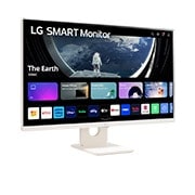 LG 27 colių ''FullHD IPS'' išmanusis monitorius su ''webOS'', +15 laipsnių vaizdas iš šono, 27SR50F-W, thumbnail 3