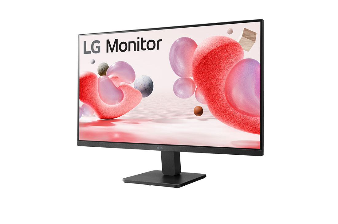 LG 27 col. „Full HD“ monitorius su „AMD FreeSync™“, -15 laipsnių vaizdas iš šono, 27MR400-B, thumbnail 2
