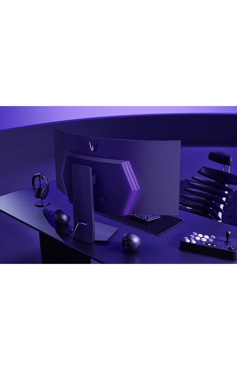 Produkto vaizdas su įjungta galine šviesa.