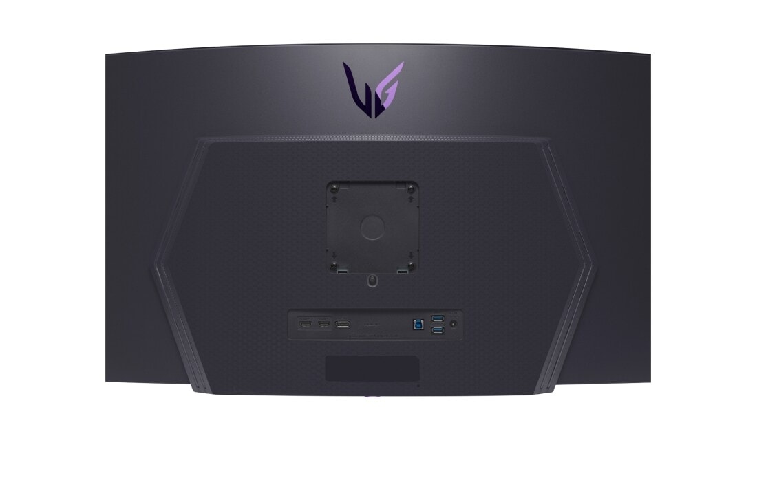 LG 45 colių „UltraGear™ OLED“ visiškai naujas lenktas 800R DisplayHDR True Black 400, 240 Hz, 0,03ms (GtG), priartintas vaizdas iš galo su išjungtomis lemputėmis, 45GS95QE-B, thumbnail 11